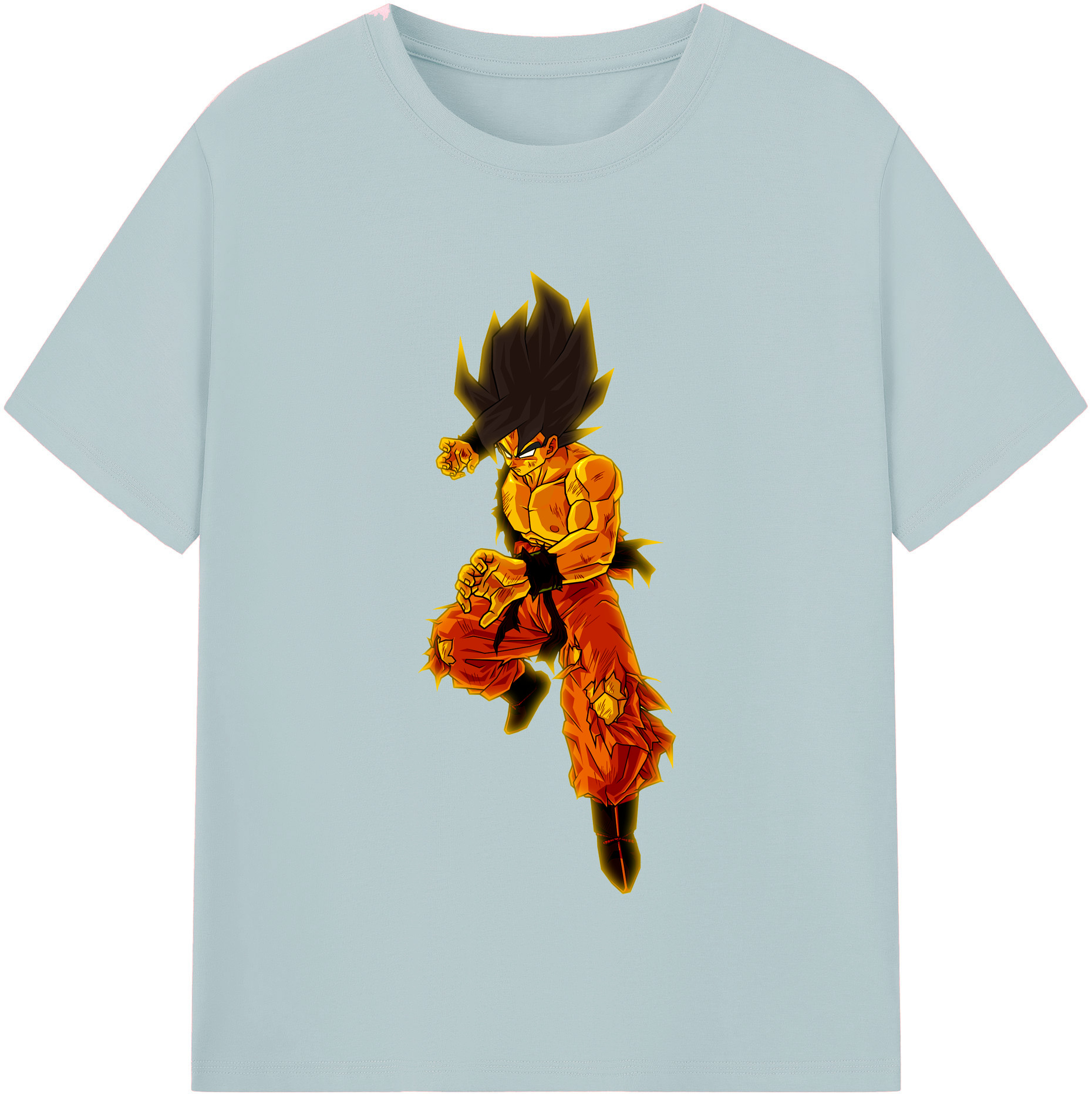 （画像用） ドラゴンボール 孫 悟飯（そんごはん）DRAGON BALL Son Gohan 綿100％半袖Tシャツ（フロントプリント）